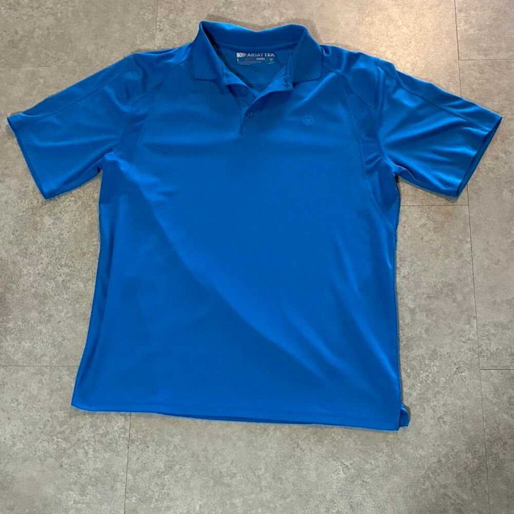 Ariat Men's Blue Polo-shirts